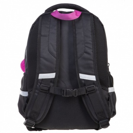 School backpack 41 x 29 x 16 cm, ergonomic back, Hatber Easy "You No. 1" Black NRK_88067-4