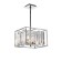 Lamp on the Indigo rod, 12001/4r Chrome. 4x60W, E14, 350x350x265/600 mm