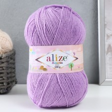 SEKERIM Bebe yarn 100% acrylic 320m/100g (247 lilac)