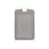 Baiga vertical, external 110x70 mm, internal 83x52 mm, silicone, gray