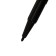 Permanent double -sided marker, calligrata, 0.7 mm/2.0 mm, black