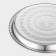 Stainless steel tray is round “Laughing”, D = 33 cm, silver color