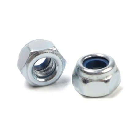 Gaika Stroybat, with a locking ring, Din985, galvanized, M4, 18 pcs