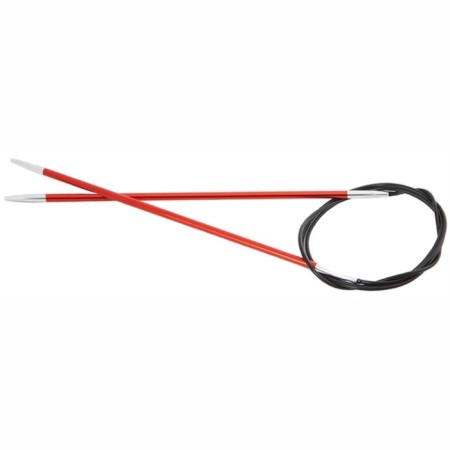 Knitting needles aluminum circular zing Knitpro, 150 cm/2.75 mm 47204