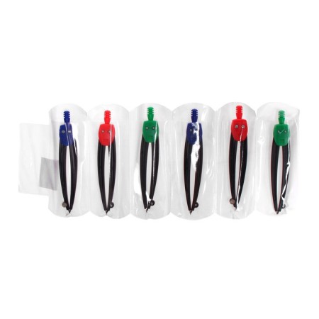 Circular plastic 125 mm, in PVC, color mix