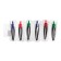 Circular plastic 125 mm, in PVC, color mix