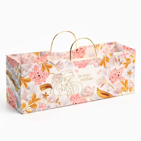 Packet for a bottle of embossing, princesses, 35.5x12.5x9 cm-3