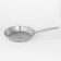 Hanna Knövell stainless steel pan, d = 30 cm, h = 5.5 cm, wall thickness 0.6 mm, handle length 24.5 cm, induction