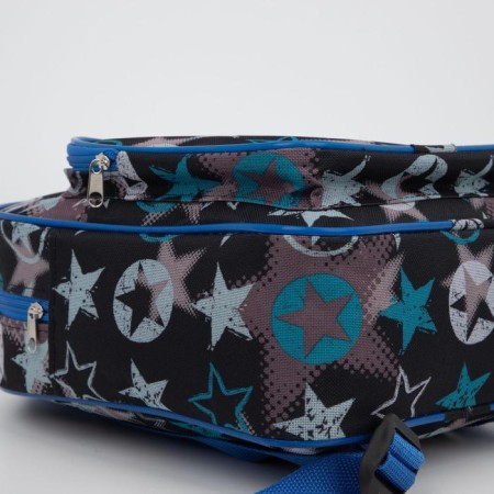 Baby backpack on lightning, blue color-4