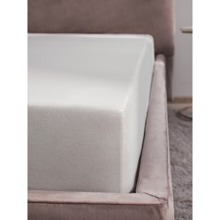 Shell on the elastic band Shea Butter, size 160x200x20 cm-6