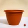 Flower pot, d = 30 cm, 7.5 l, plastic, brown