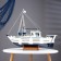 Souvenir ship "Fisherman" 55x48x15cm