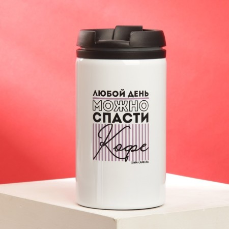 Thermost man "Coffee", 300 ml