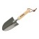 Garden scoop, length 30 cm, width 9 cm, wooden handle, Truper