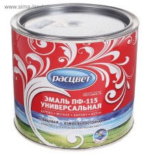 Enamel PF-115 gray 1.9kg
