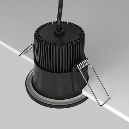 The built-in lamp Technical DL034-01-06W3K-D-B, LED, 6 W, 60x60x60 mm, 370 lm, 3000k, black-5