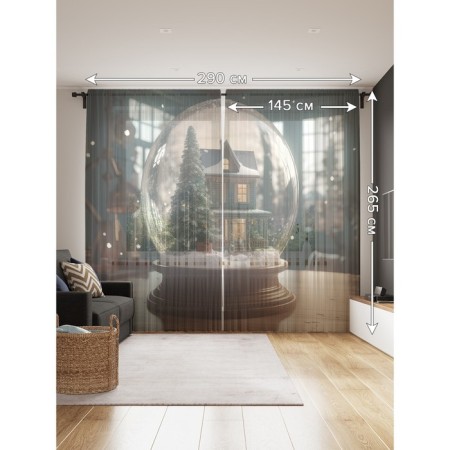 Photo "Magic Ball", size 145x265 cm, 2 pcs-2