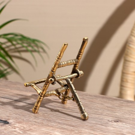 Molbert Mini "Stan" Brass 8x6x10.5 cm-4