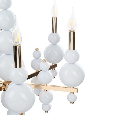 Siena chandelier 6he14 40W white-gold 60x60x117 cm-9