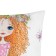 Pillow Decorative Ethel girl stories "Walk" 40 x 40 cm, velor