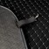 Front seats Carperformance, 2 pcs, Fiberflax (soft flax), rhombus, black-gray