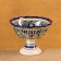 Candy of Rishtan ceramics "Flowers", blue 13 cm,