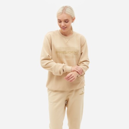 President sweatshirt, size XS, beige color-8