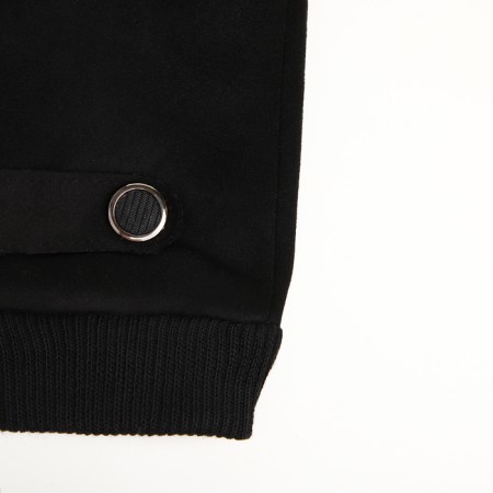 Gloves male, dimensionless, with insulation, black color-2