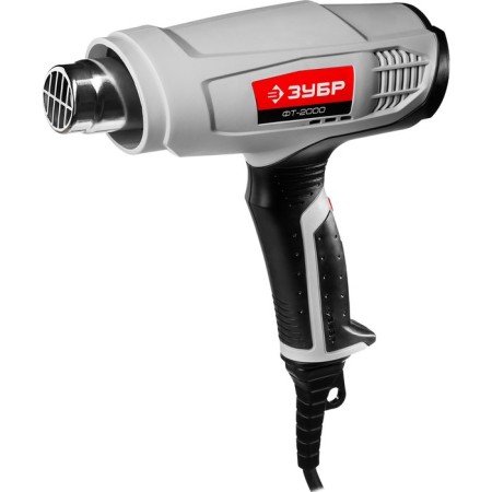 Technical “Zubble” FT-2000, 2000 W, 350/650 ° C, nozzles 3 pcs., Overheating protection