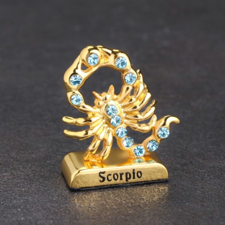 Souvenir Zodiac sign "Scorpio", with crystals