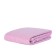 Knitted blanket, size 90x118 cm, pink color