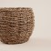 Sima Home straw's manual weaving, 15.5x15.5x12.5cm, round