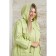 Women's jacket, size 60, light green color
