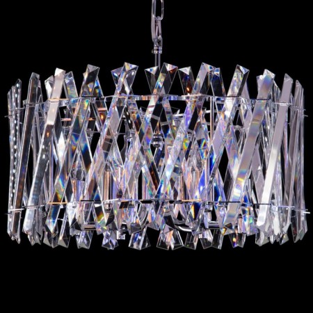 Suspended Citilux “Ingvar” CL334261, 47.5x47.5x110 cm, 6x60W, e14, gray color.-22