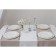 Porcelain “Etude” porcelain dish, d = 30 cm, white color