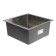 Kitchen sink Aflorn AF94444, Sredal, S = 3.0 and 0.8 mm, 44x44x22 cm, siphon, satin