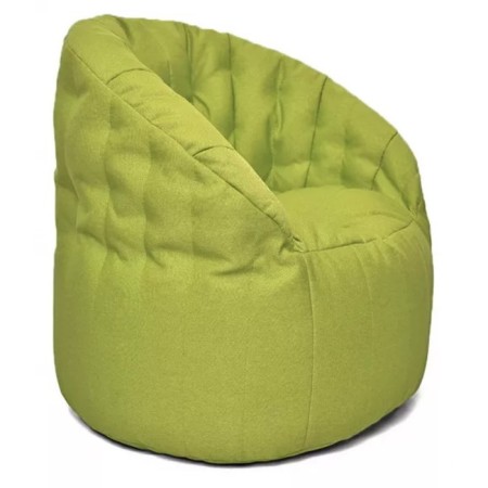Chelsea chair, size 85x85 cm, fabric fabric, green color-1