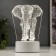 Lamp "Elephant" LED white from the network 9.5x12.5x19cm Risalux