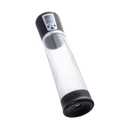 Automatic pump for the penis Sexus Men Expert Alrik, ABS plastic, black, 29 cm-1