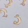 Decor for creativity Metal "Month and Star" gold 1.6x1.2 cm