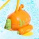 Children's shower for the bath "Submarine", with a brush for washing the head, works from batteries