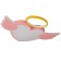 Luer with DNO "Angel Heart" LED 90W 3000-6000K pink 61x43x5.5 cm Bayerlux