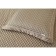 A set with a veil "Molly", size 160x220 cm, 50x70 cm, coffee color