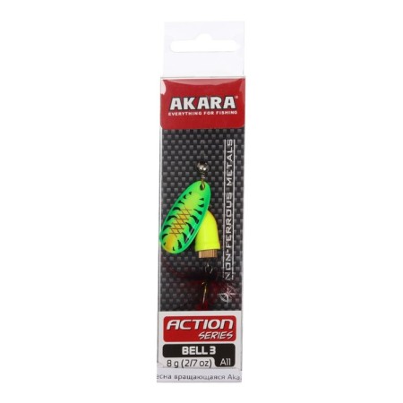Spinning spinning Akara Action Series Bell, 8 g, color A11-1