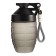 Sports shaker "grenade", 600 ml, 18 x 12 cm, black
