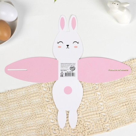 Formal box for the egg “Rabbit” on Easter, 31 x 25.6 cm.-4
