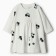 Bloom Baby Dress Blueberries with DL. Sleeve, p. 68 cm, milk