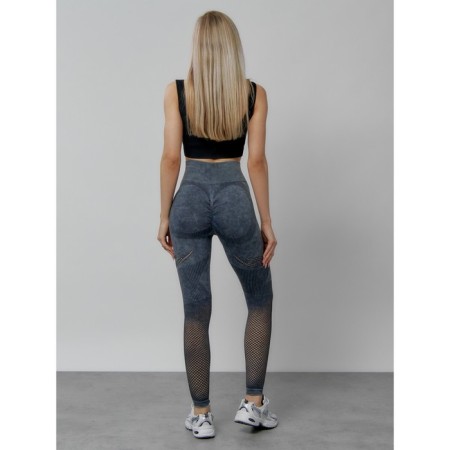 Femic fitness legins, size 42, dark gray color-10