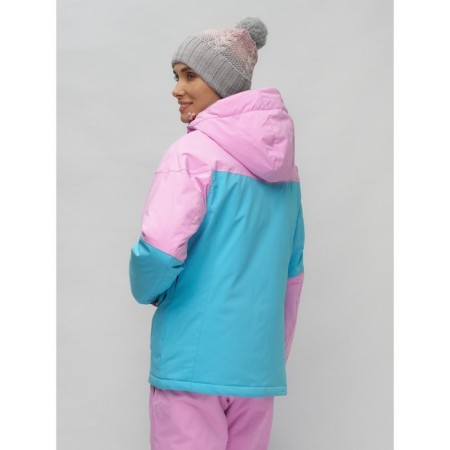 Ski suit, size 42, purple color-5