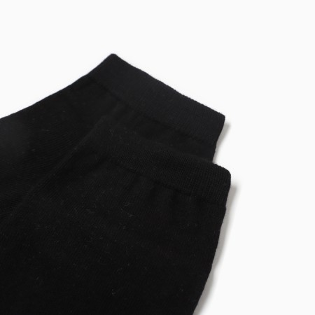 Male socks shortened, black color, rr 27-1
